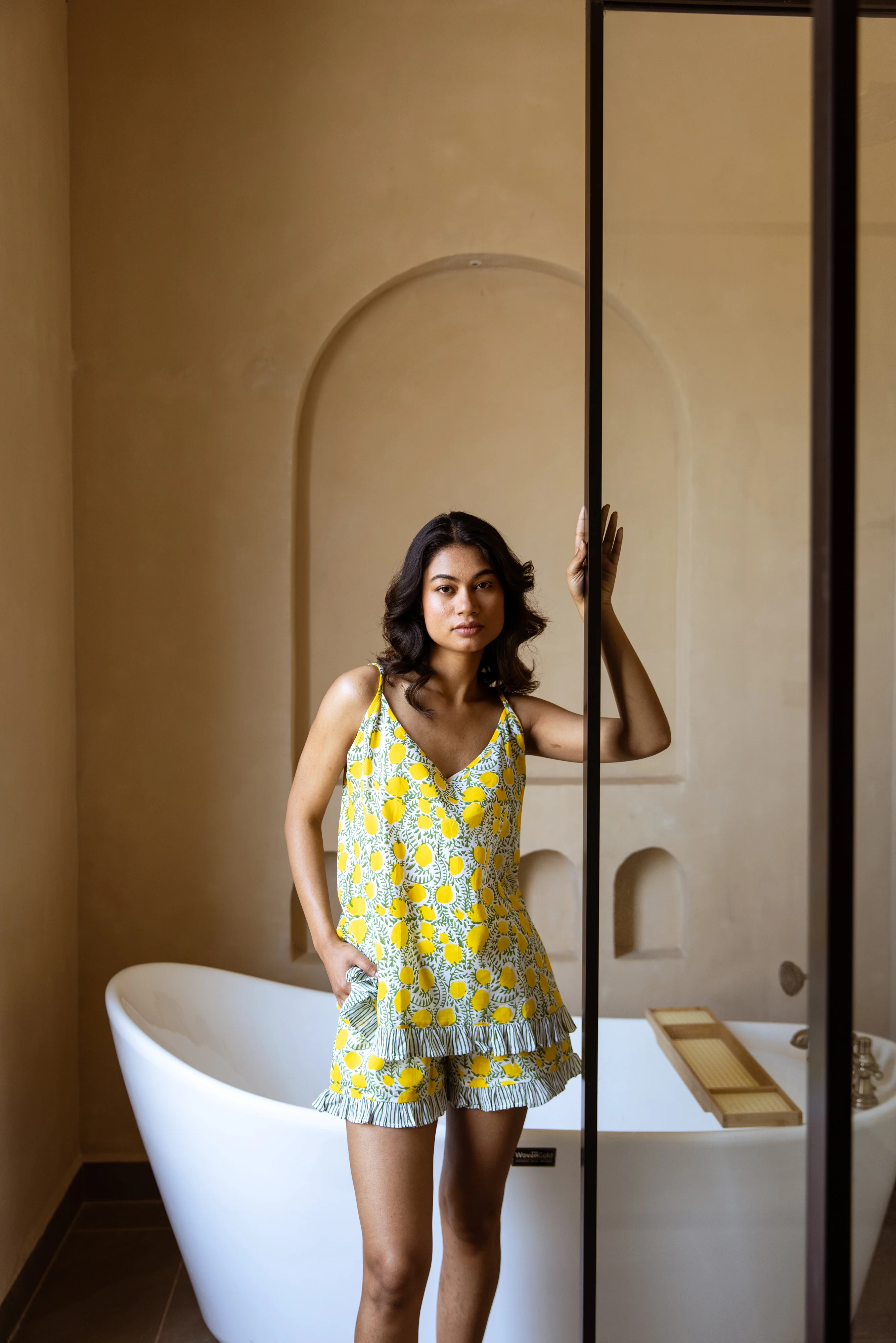 Short PJ Set - Lemons - Happy Cabbage London