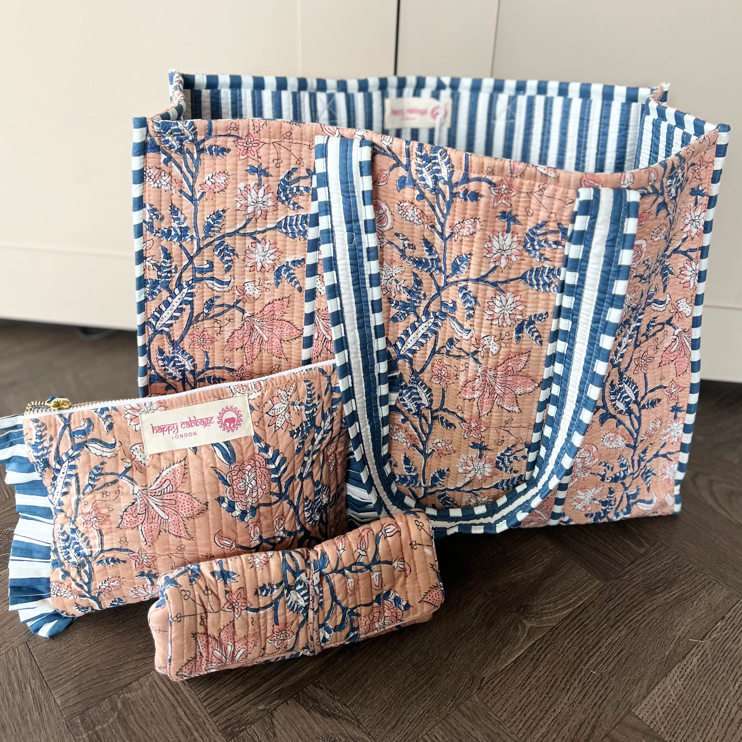 Cotton Tote Bags - Happy Cabbage London